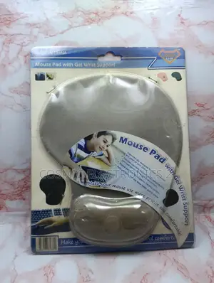 L-1108 Ergonomic Mouse Pad With Gel Wrist Support