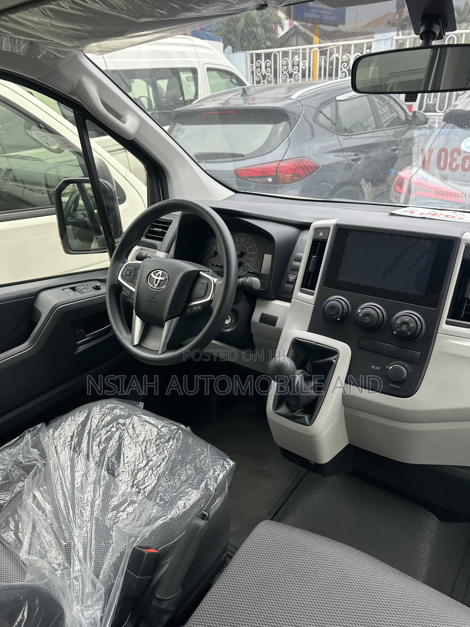 New Toyota HiAce 2025 Grey
