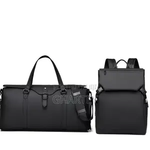 Premium 2-in-1 Travel Business Bag Set – Duffel Backpack