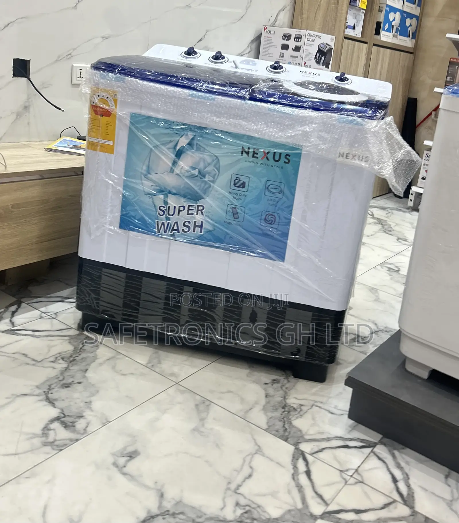 Sealed in Box 15 Kg Nexus Semi-Automatic Twin Tub Washing Machine