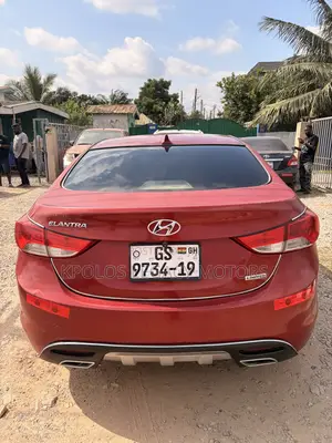 Hyundai Elantra Limited 2012 Red