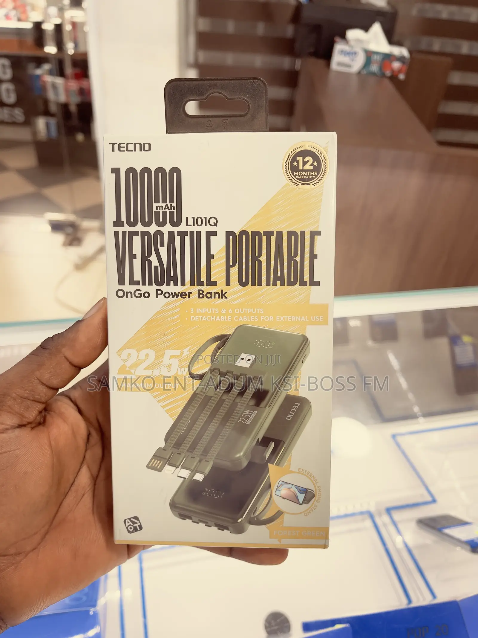 TECNO 10000 mAh L101Q Power Bank