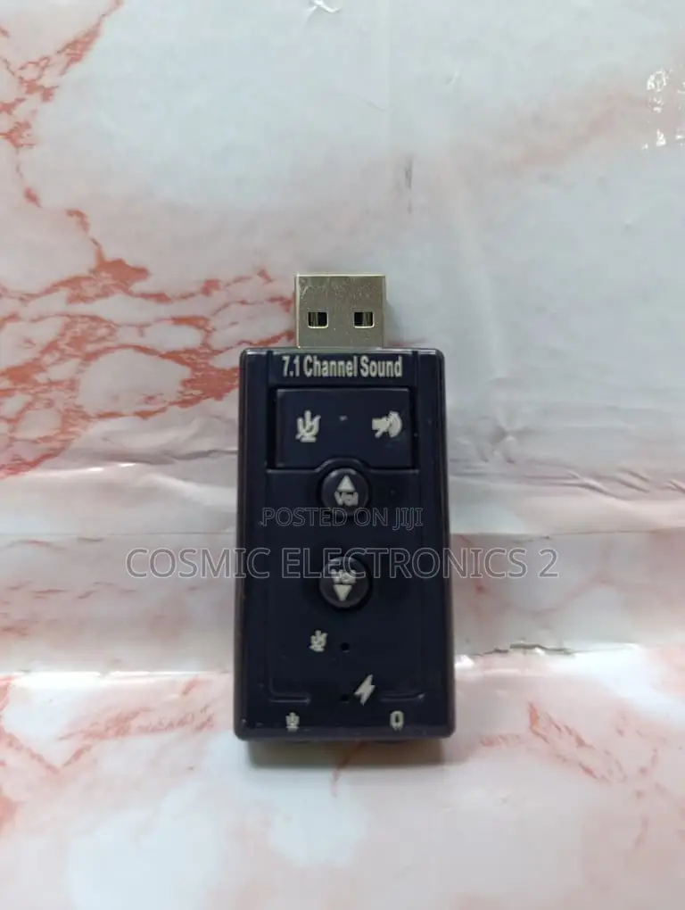USB External 7.1 Channel Virtual Audio Sound Card Adapter