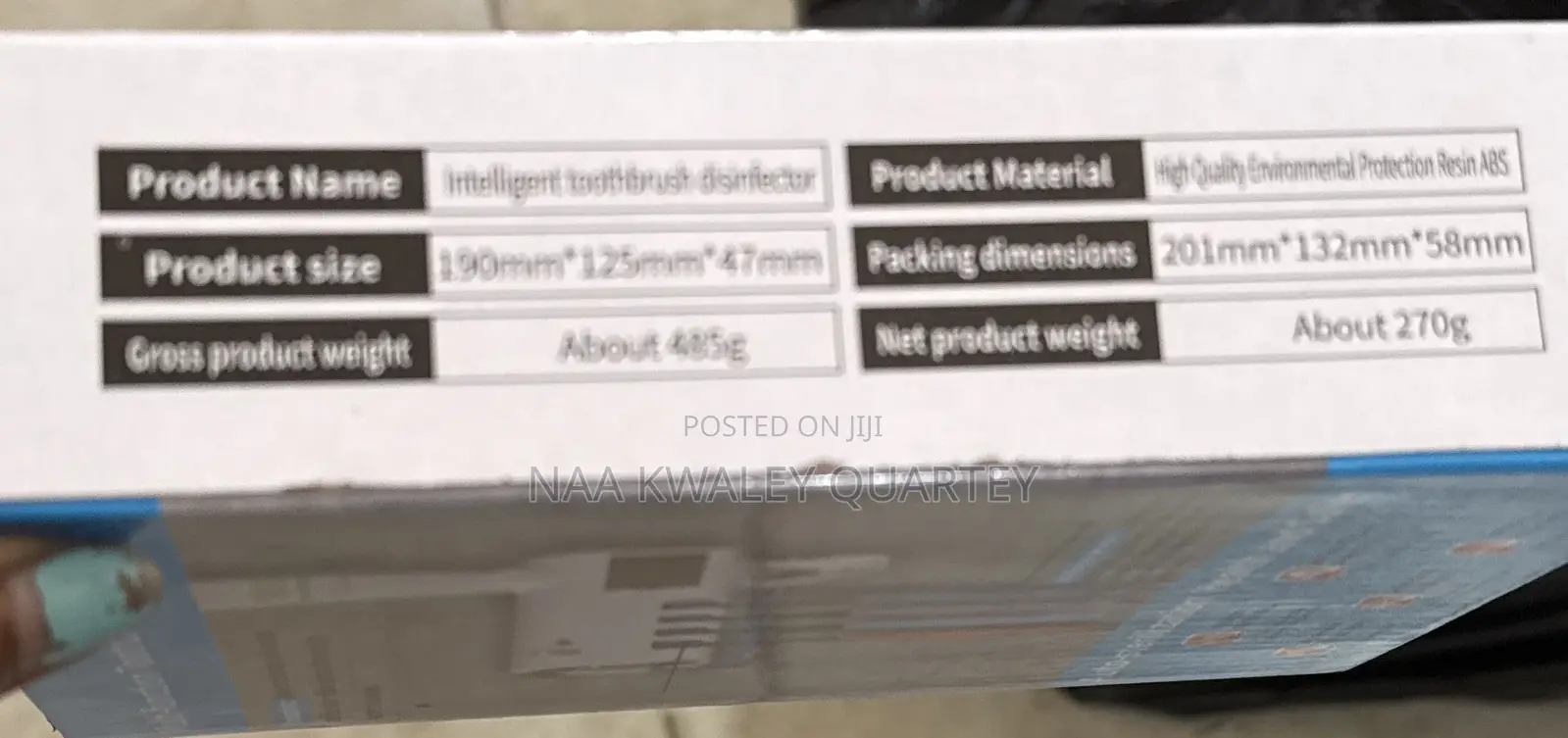 Electric Toothbrush Steriliser