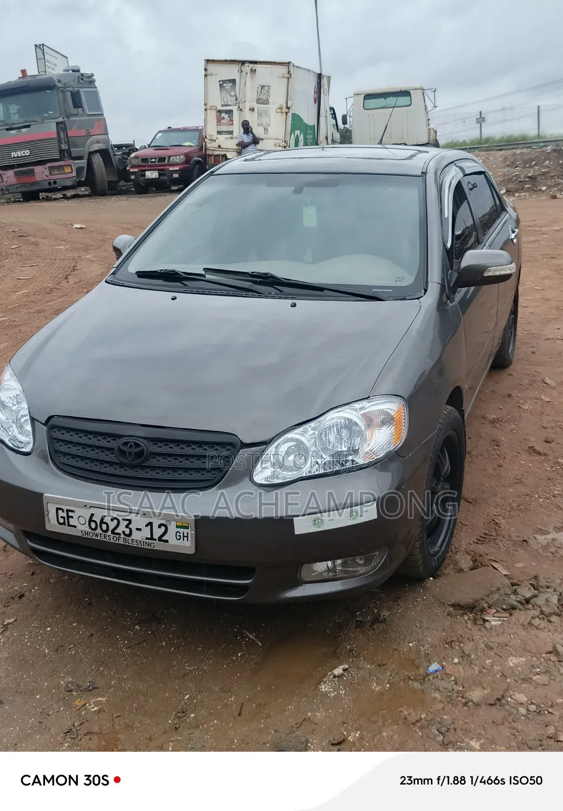 Toyota Corolla 2012 Gray