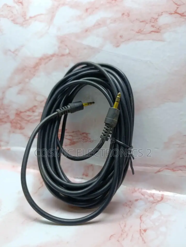 5M 3.5mm AUX Audio Cable – Male to Male Stereo Sound Cable