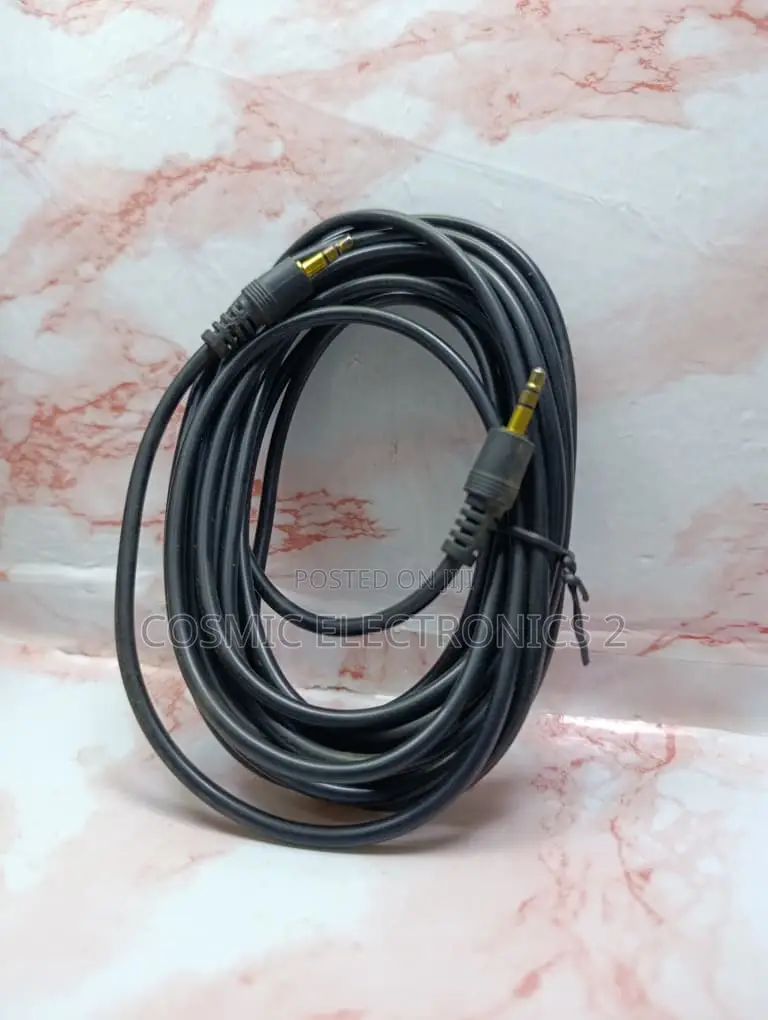 5M 3.5mm AUX Audio Cable – Male to Male Stereo Sound Cable