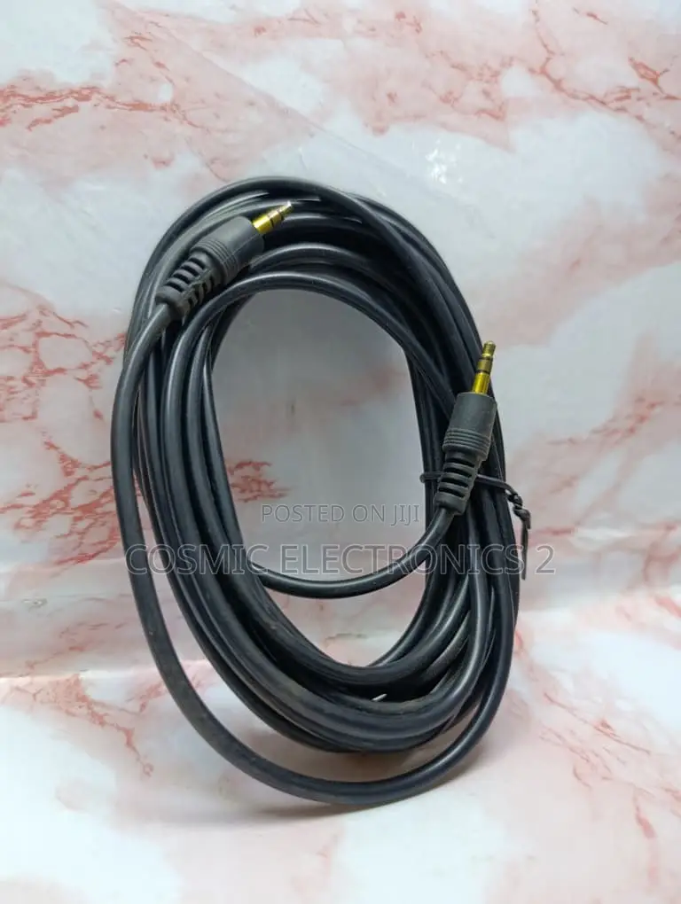 5M 3.5mm AUX Audio Cable – Male to Male Stereo Sound Cable