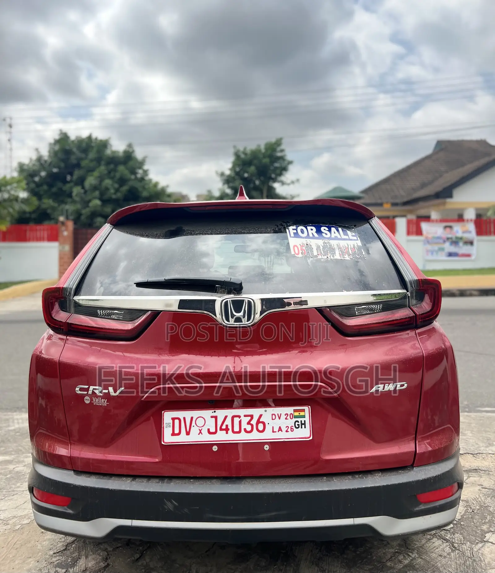 Honda CR-V EX-L AWD 2020 Red