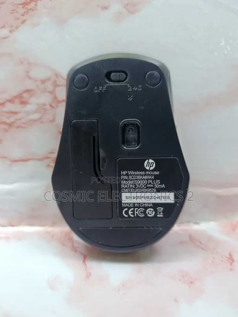 HP S9000 2.4GHz Wireless USB Optical Mouse