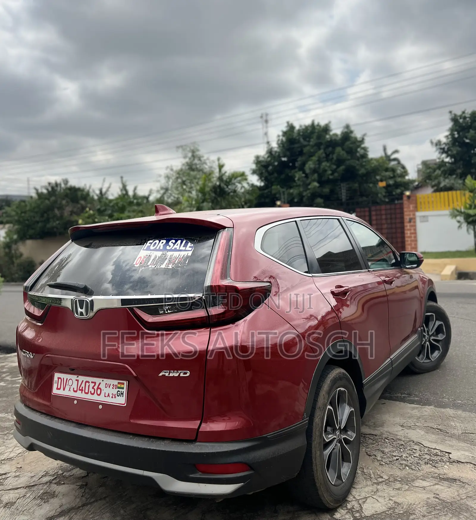 Honda CR-V EX-L AWD 2020 Red