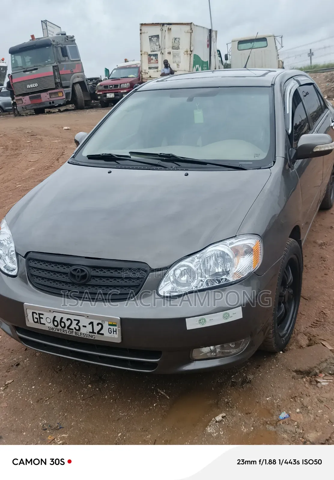 Toyota Corolla 2012 Gray