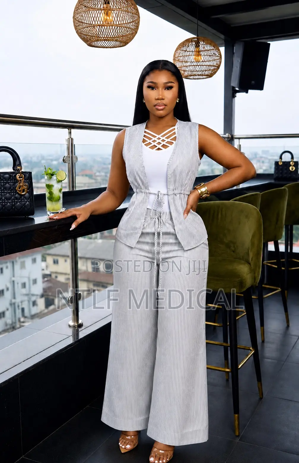 Classy Women Trousers and Top 2pcs ( Available in 4 Colors)