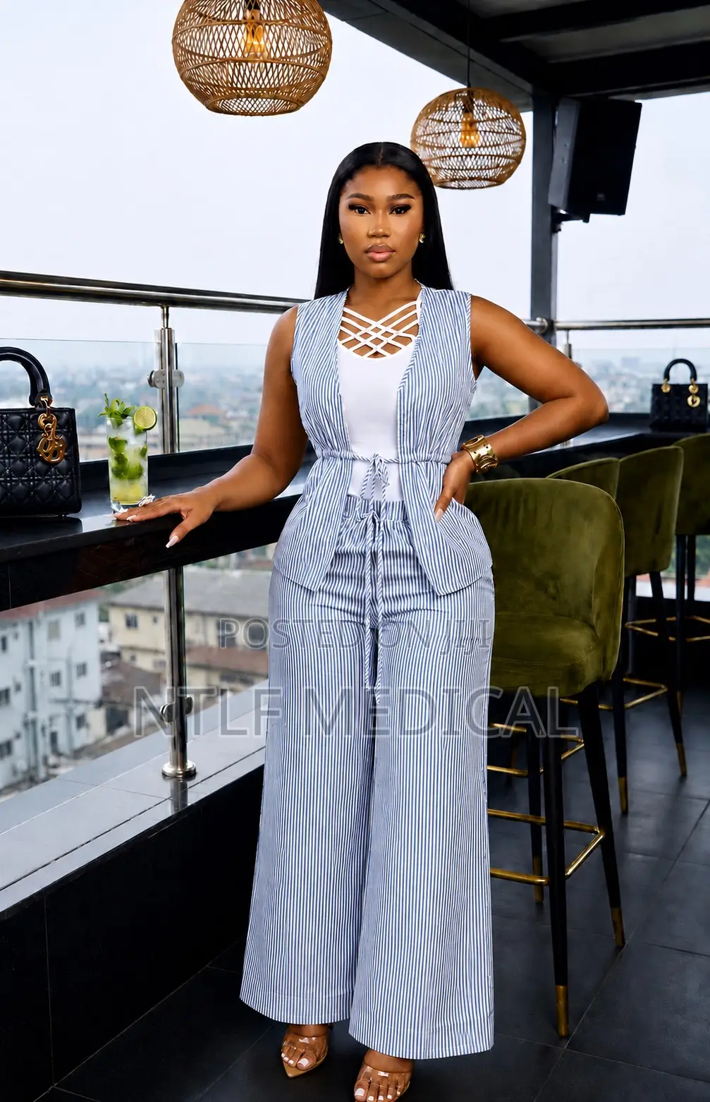 Classy Women Trousers and Top 2pcs ( Available in 4 Colors)