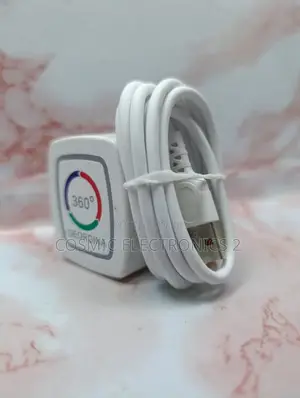 6A Dual USB Fast Charging Wall Charger With LED Light