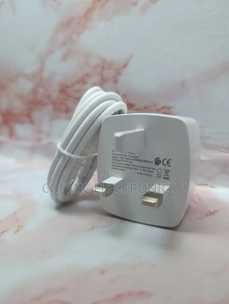 6A Dual USB Fast Charging Wall Charger With LED Light