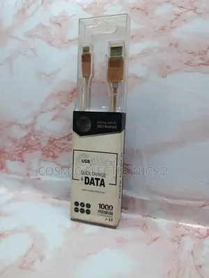 J-15 Fast Charging Data Sync Cable for Lightning 8-Pin and Micro USB