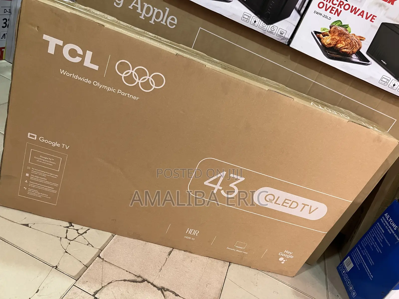 TCL "43 Smart Android QLED TV - Sharp Visual Performance