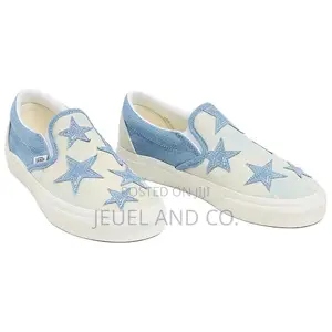 Authentic Vans Classic Slip-on 'Starry Night Denim'-Vn0009q7dnm