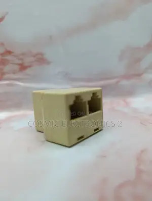 RJ45 Ethernet Splitter 1-to-2 Female Network Adapter