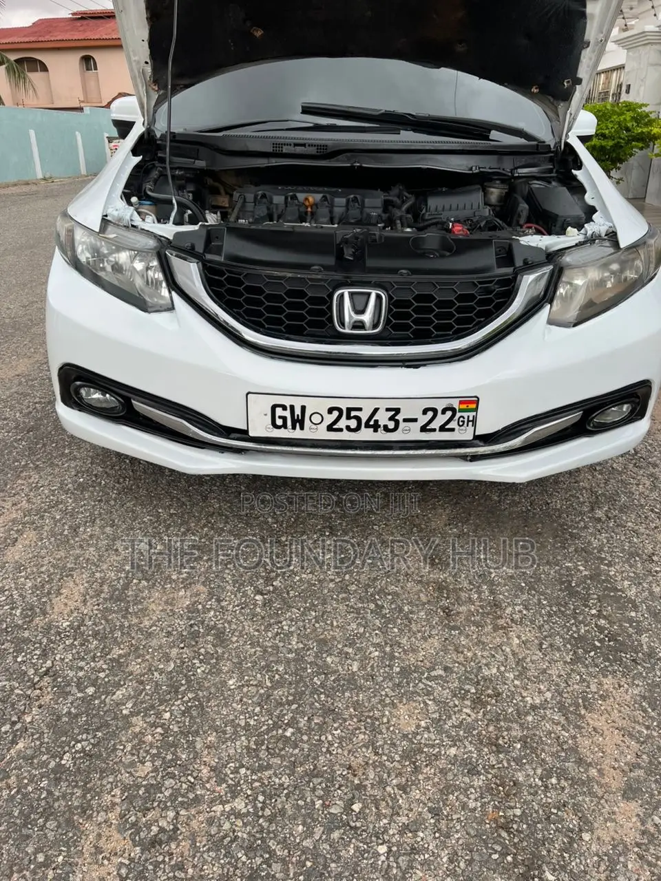 Honda Civic EX-L w/Navigation 4dr Sedan (1.8L 4cyl CVT) 2015 White
