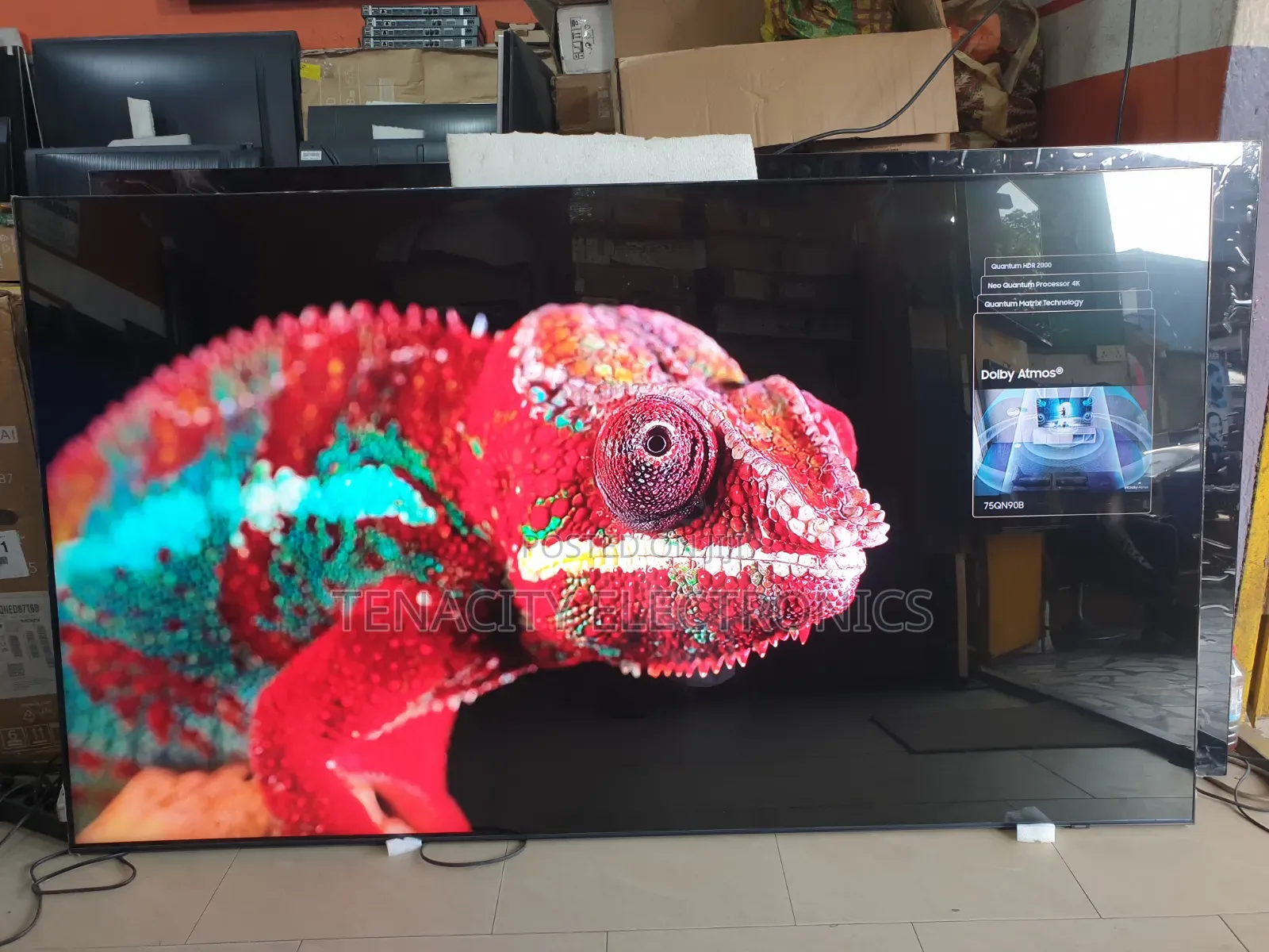 75"neo Qled Samsung Uhd HDR Smart Satellite TV