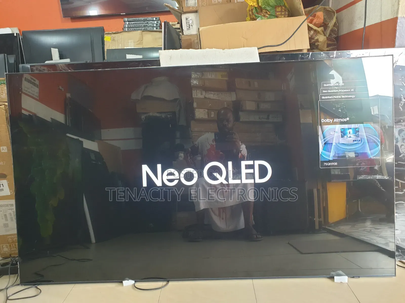 75"neo Qled Samsung Uhd HDR Smart Satellite TV