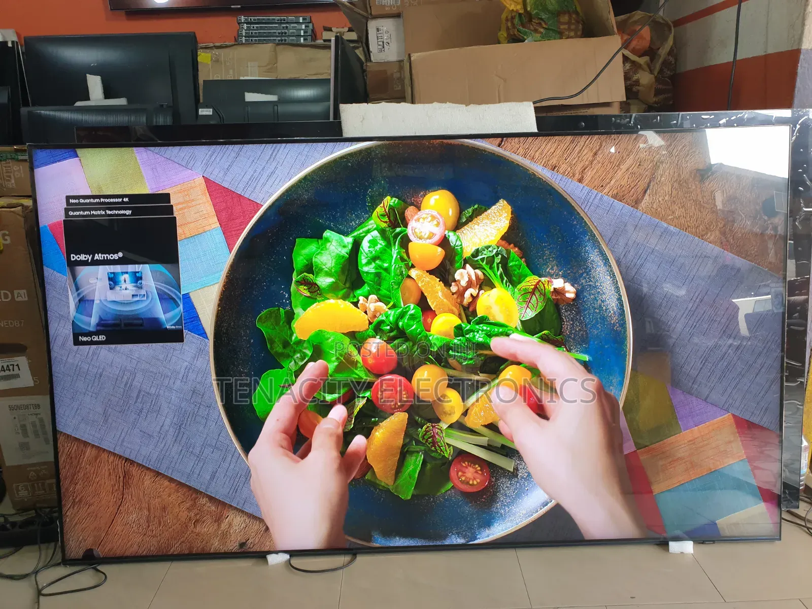 75"neo Qled Samsung Uhd HDR Smart Satellite TV