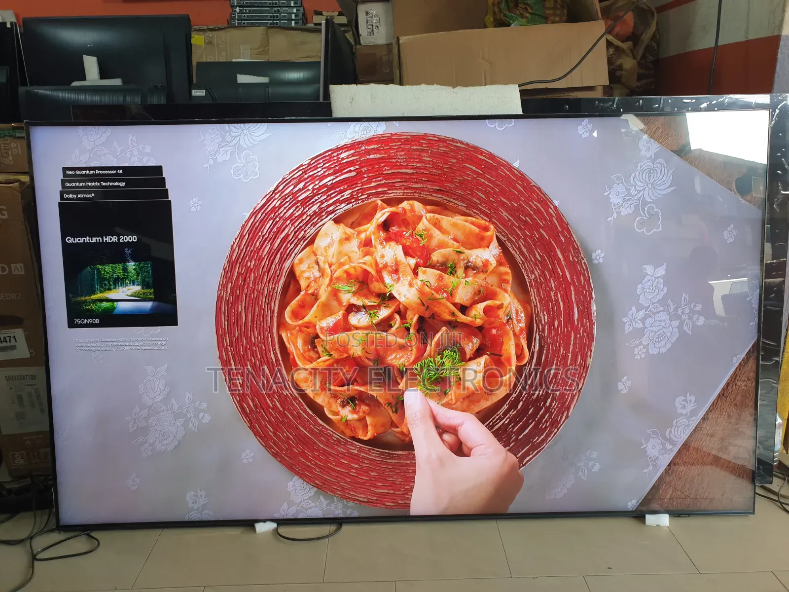 75"neo Qled Samsung Uhd HDR Smart Satellite TV