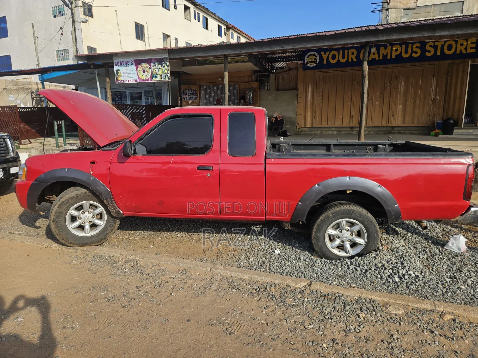 Nissan Frontier 2002 Red