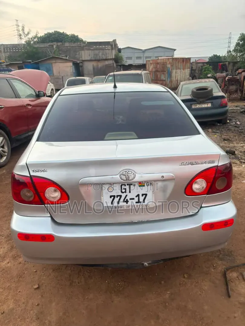Toyota Corolla 2007 Silver