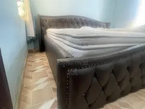 King Size Foreign Mattress and Bed Frame.