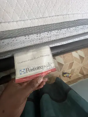 King Size Foreign Mattress and Bed Frame.