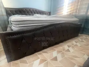 King Size Foreign Mattress and Bed Frame.