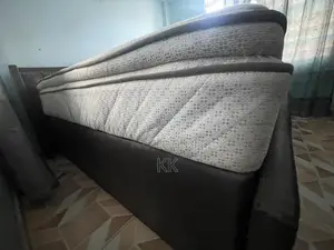 King Size Foreign Mattress and Bed Frame.