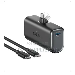 Anker Nano Power Bank (22.5W, Built-in USB-C Connector) From USA