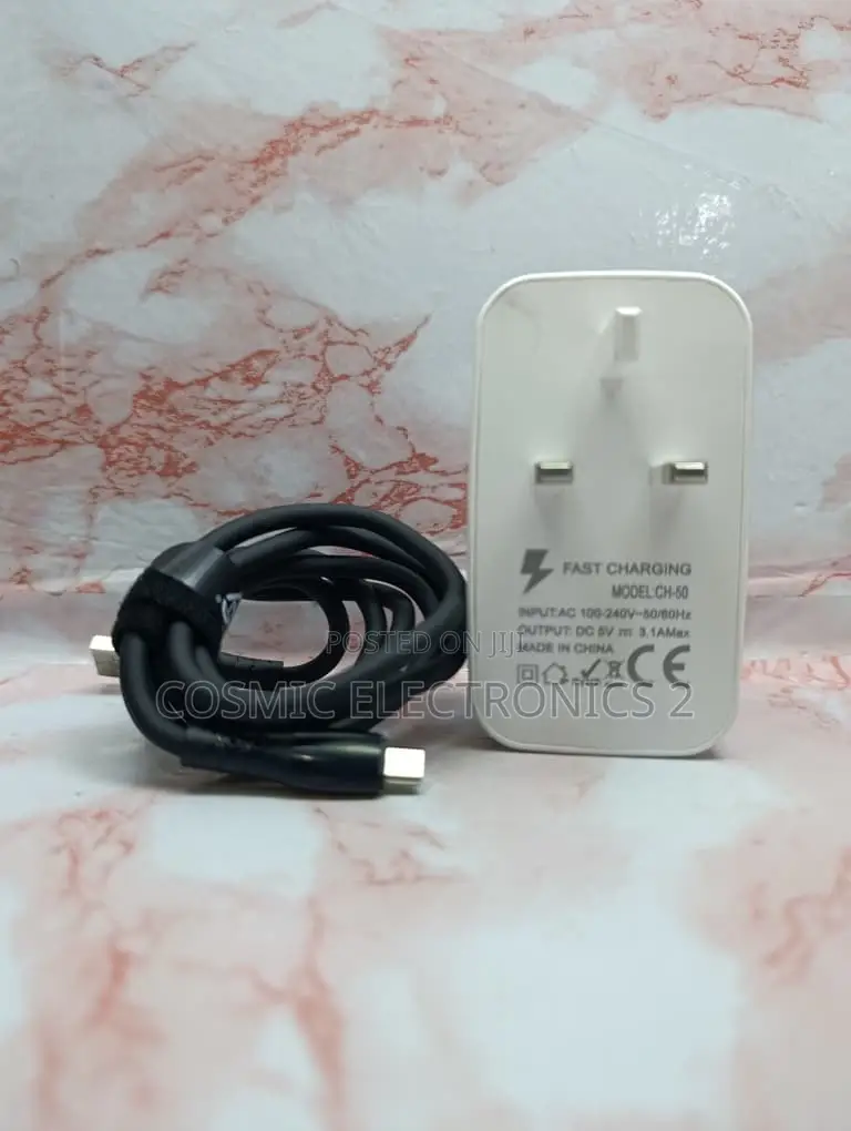 9T CH-50 6-Port USB Travel Charger – 20W Fast Charging