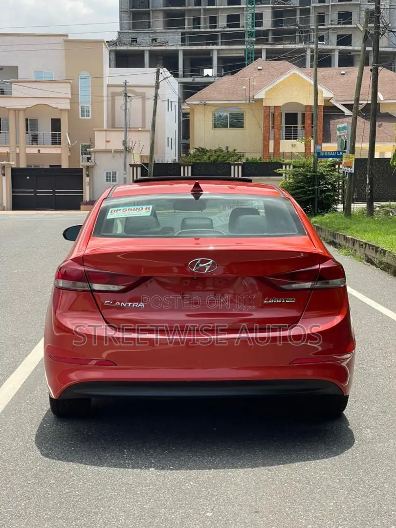Hyundai Elantra Limited 2018 Orange
