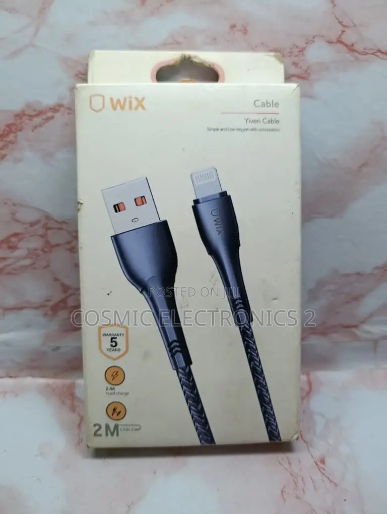 WIX 2M 2.4A Fast Charging Data Cable
