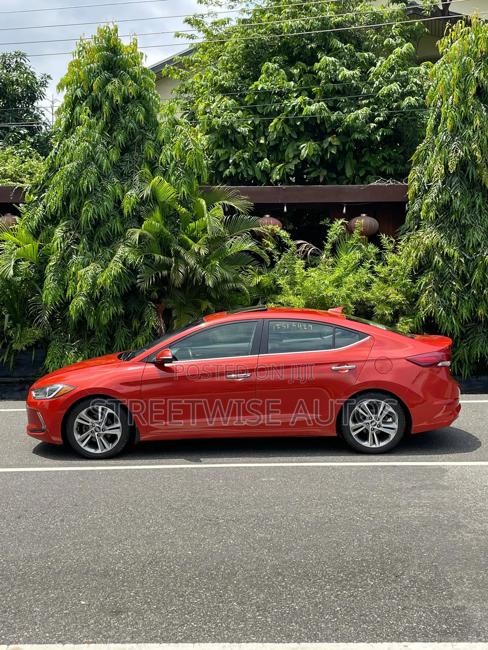 Hyundai Elantra Limited 2018 Orange