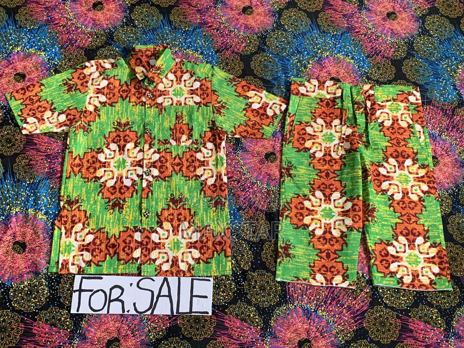Beautiful White Designed Travera African Wear Clothes