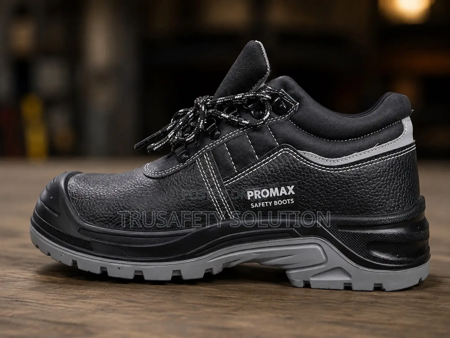 Safety Boots (PROMAX) Heavy Duty Steel Toe and Outsole