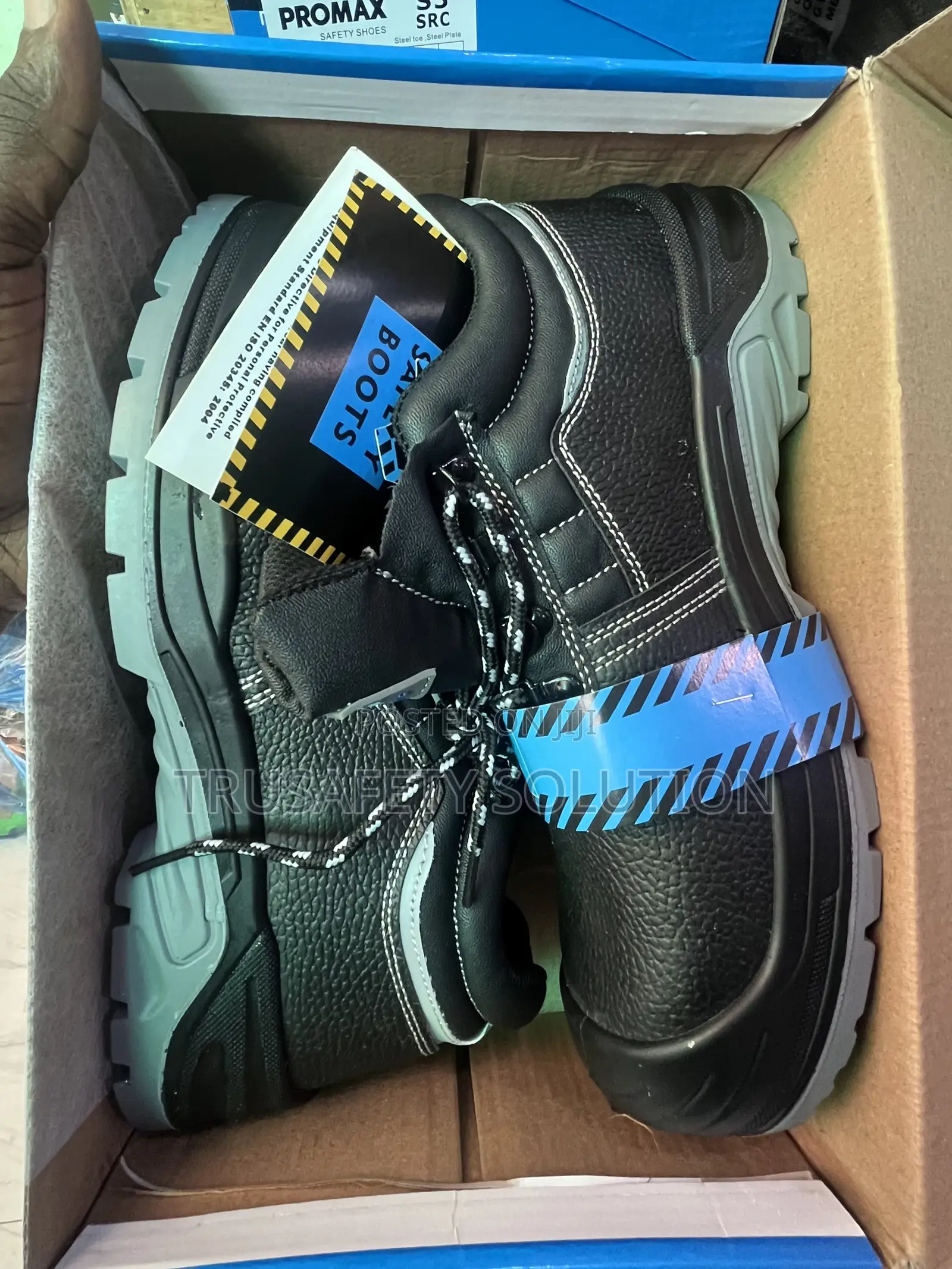 Safety Boots (PROMAX) Heavy Duty Steel Toe and Outsole
