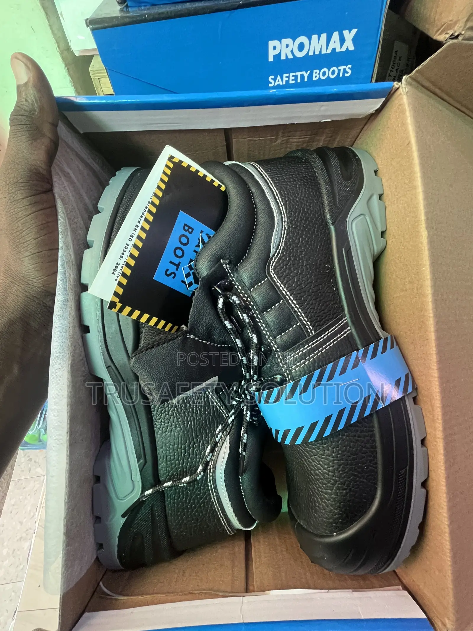 Safety Boots (PROMAX) Heavy Duty Steel Toe and Outsole