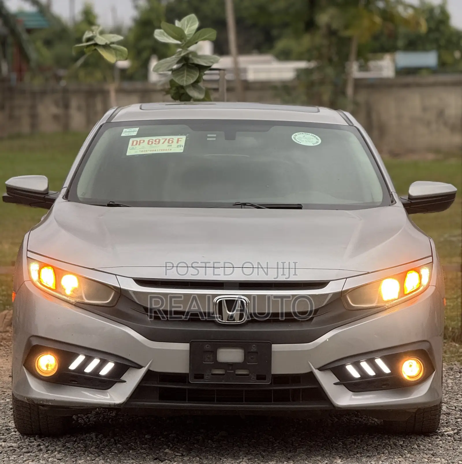 Honda Civic EX 4dr Sedan (2.0L 4cyl) 2017 Silver