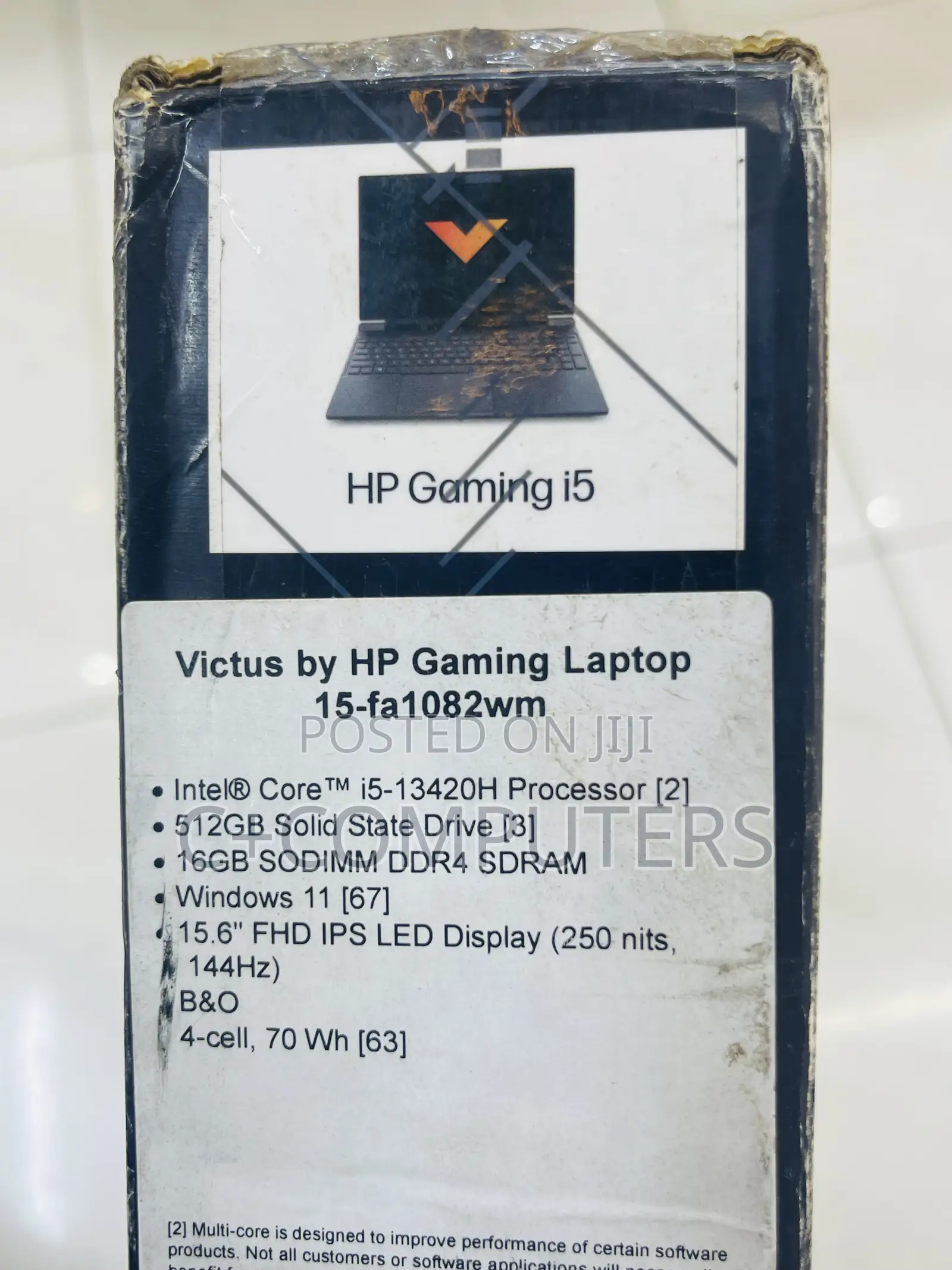 New Laptop HP Victus 15 16GB Intel Core i5 SSD 512GB