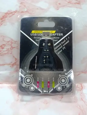 7.1 Channel USB External Sound Card Audio Adapter