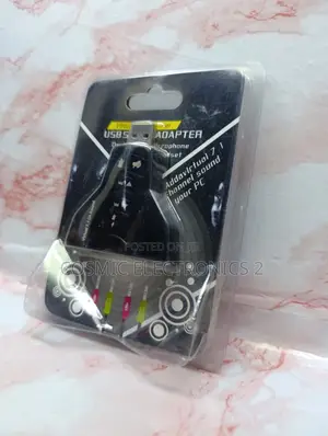 7.1 Channel USB External Sound Card Audio Adapter