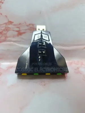 7.1 Channel USB External Sound Card Audio Adapter
