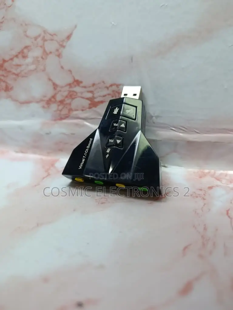 7.1 Channel USB External Sound Card Audio Adapter